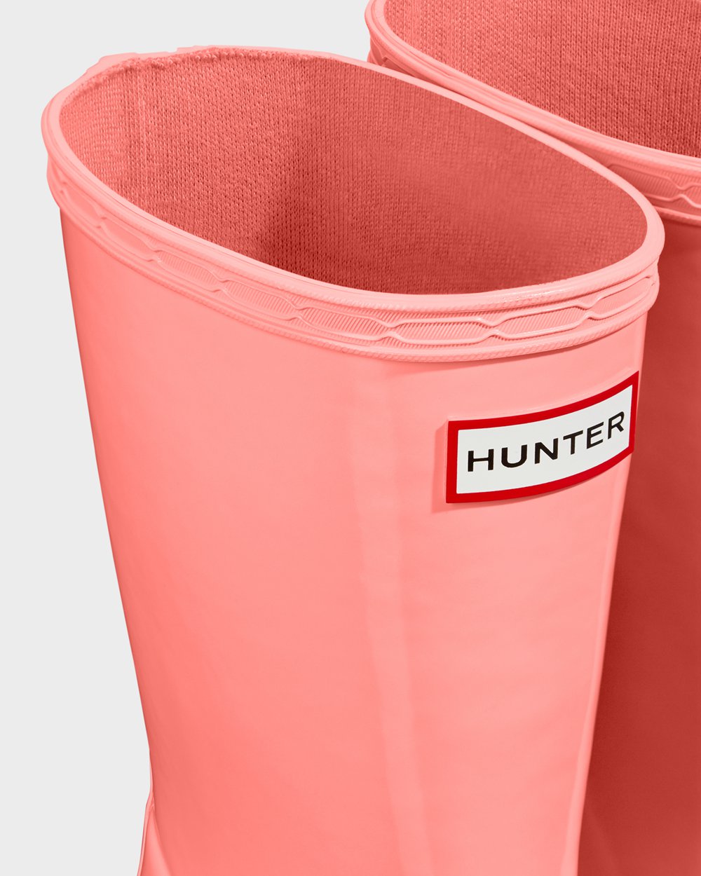 Bottes de Pluie Hunter Original First Classic Gloss Enfant Rose JADETNW-85